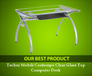 small glass desk review