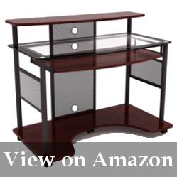 Tempered Top Glass Desk with Black Frame Review