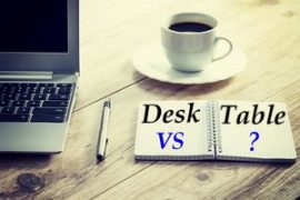 Desk Vs Table: Basic Types And Difference 2024- GlassDeskGuide.com