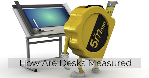 how are desks measured
