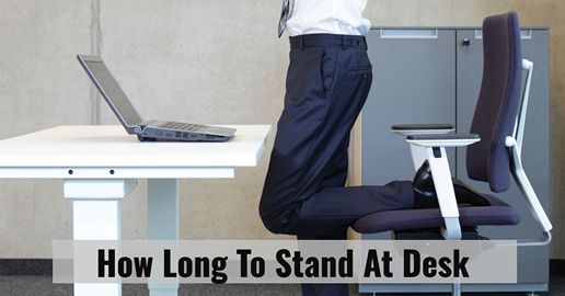 how long to stand at desk