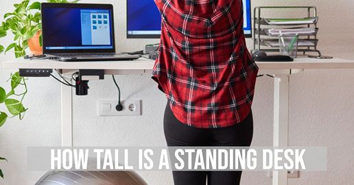 how tall is a standing desk